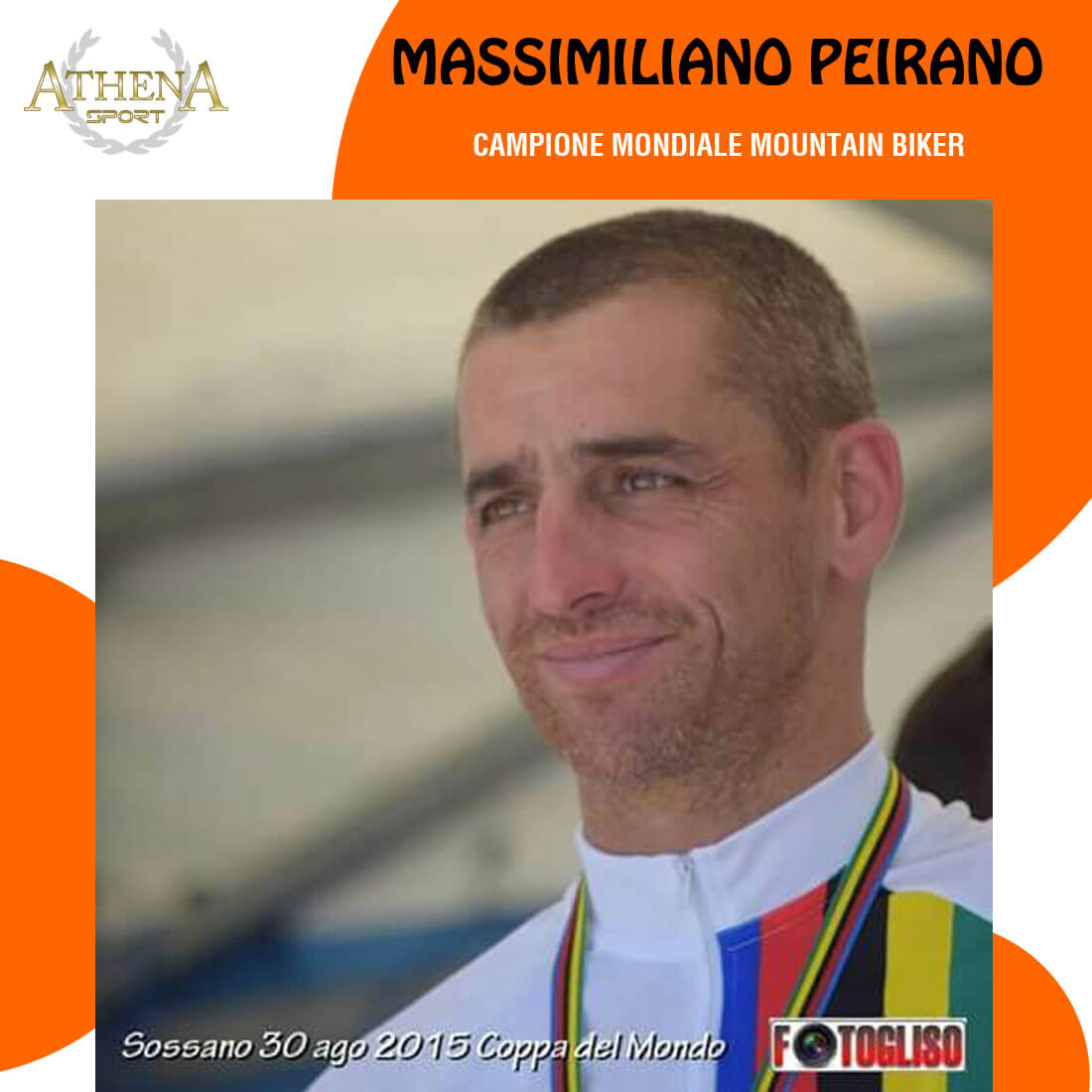 Massimiliano Peirano testimonial Athena Sport Torino